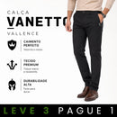 [LEVE 3 PAGUE 2] Calça Masculina Venetto em Serja Premium (Sofisticação Que Chama Atenção!)