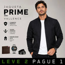 [LEVE 2 PAGUE 1] Jaqueta Masculina Prime em SoftShell Impermeável e Forrada +3 BRINDES: Relógio, Cinto e Carteira