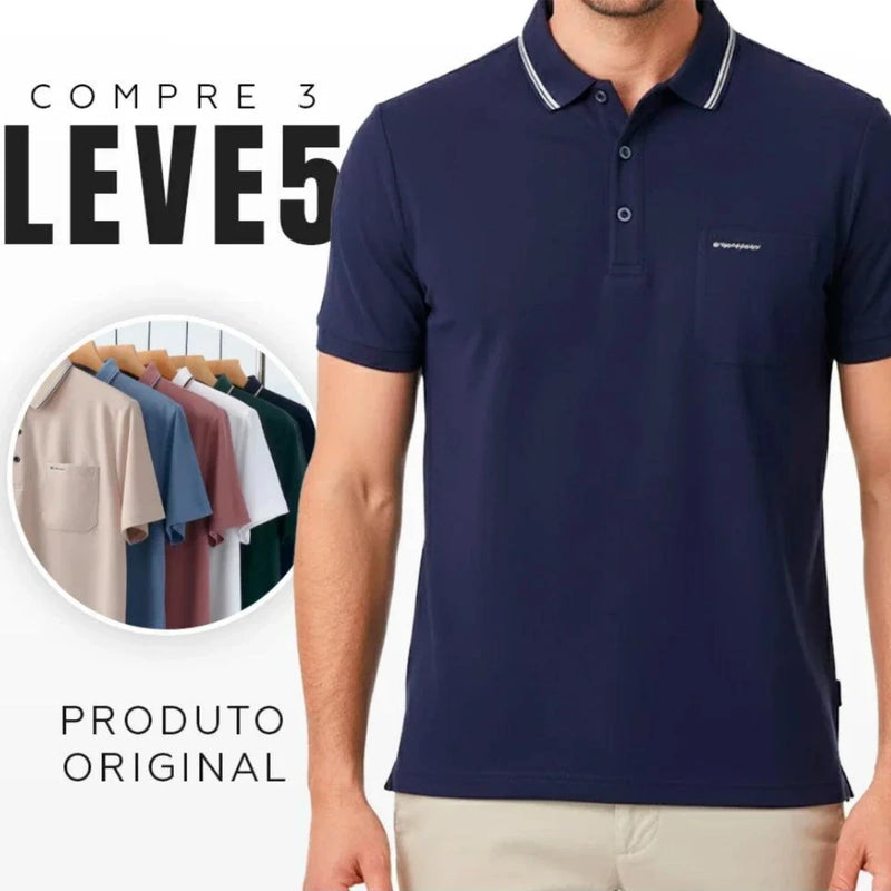 Camisa Masculina Nautilus em Algodão e Poliéster - foto 1