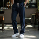 [LEVE 5 PAGUE 3] Calça Masculina Alfa em Sarja e Elastano (Moderna, Forte e Sofisticada!)