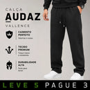 [LEVE 5 PAGUE 3] Calça Masculina Audaz em Tecido Moletom e Elastano (Estilo de Presença para o Inverno!)
